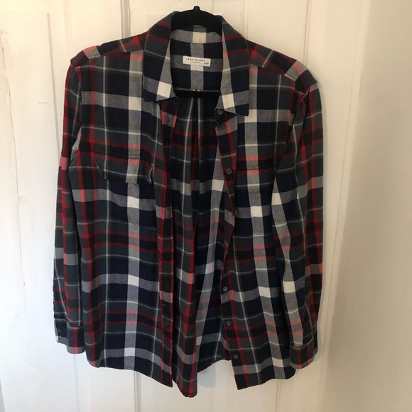SOLD Equipment flannel shirt - Picture 4 of 4